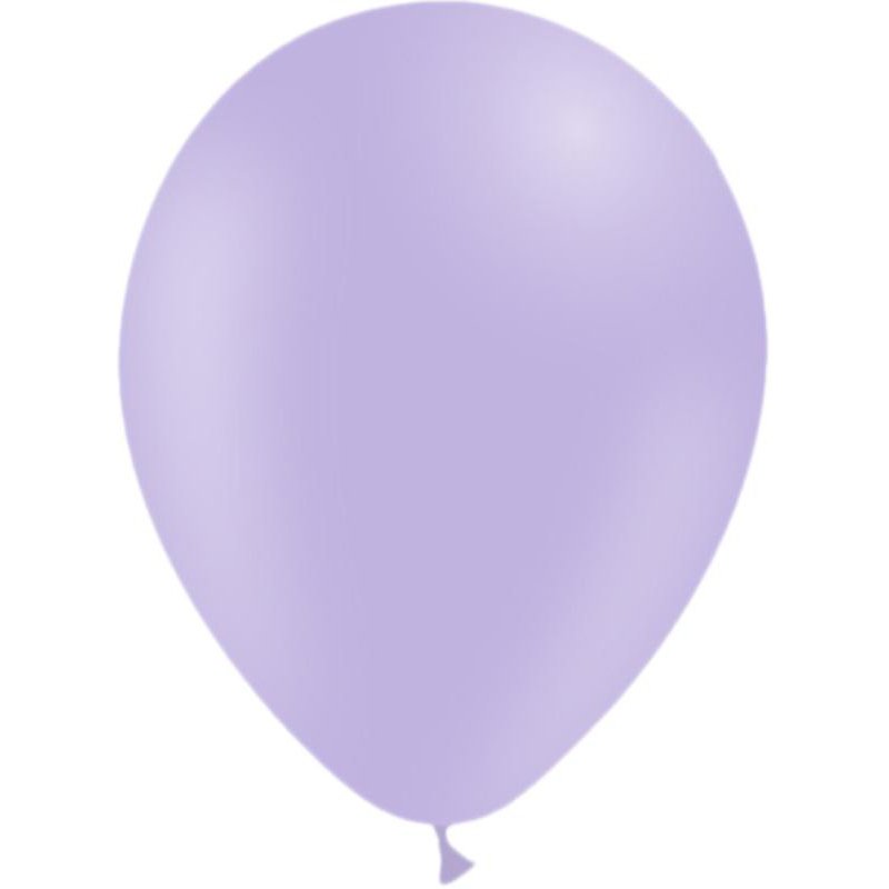 50PK 11in MATTE PASTEL LILAC DECOTEX