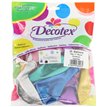 25PK 11in CHROMIUM ASSORTED DECOTEX