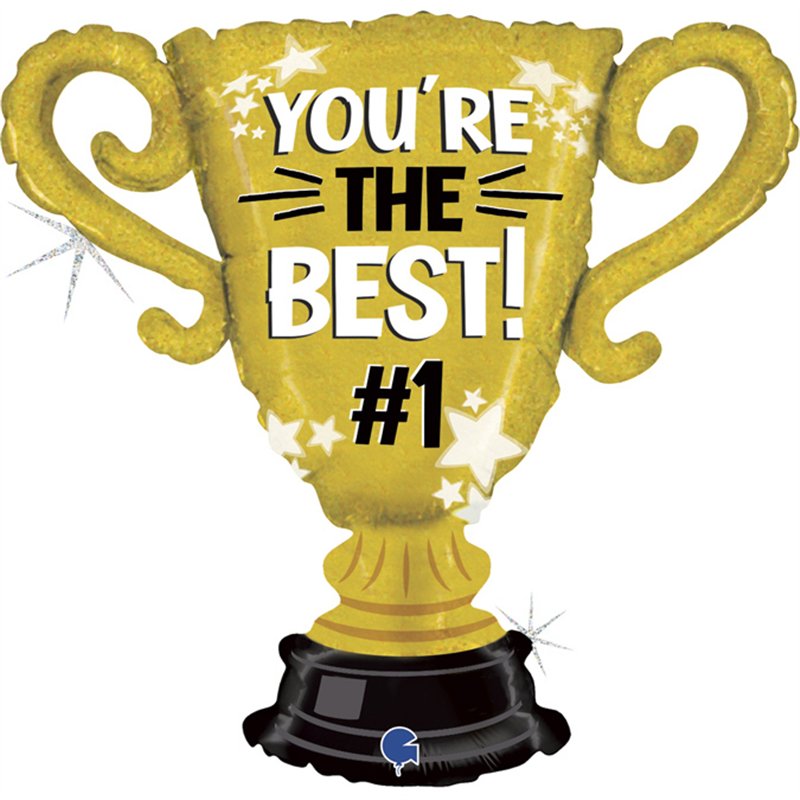 33in CUP YOU'RE THE BEST FOIL BALLOON