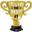 33in CUP YOU'RE THE BEST FOIL BALLOON