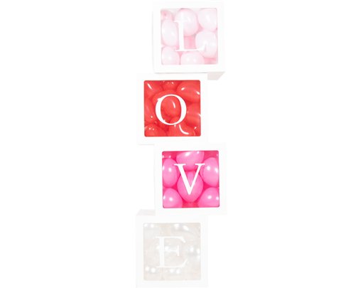 LETTER CUBES LOVE