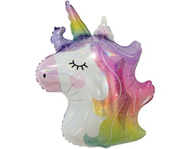 UNICORN IRIDESCENT JUMBO FOIL BALLOON