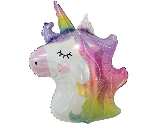UNICORN IRIDESCENT JUMBO FOIL BALLOON