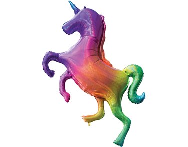 UNCORN HOLO RAINBOW JUMBO FOIL BALLOON