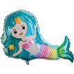 MERMAID JUMBO FOIL BALLOON