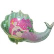 MERMAID IN SHELL JUMBO FOIL BALLOON