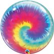 22in TIE DYE SWIRLS SINGLE BUBBLE