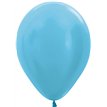 100PK 5in SATIN CARIBBEAN BLUE SEMPERTEX