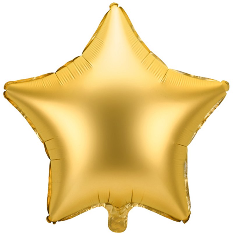 48cm GOLD STAR FOIL BALLOON