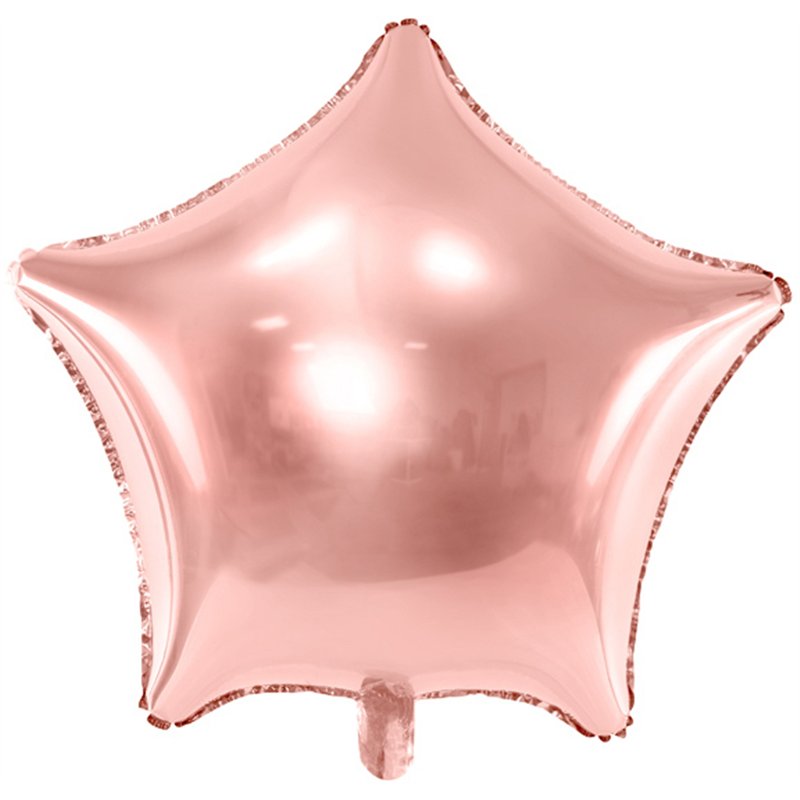 70cm ROSE GOLD STAR FOIL BALLOON