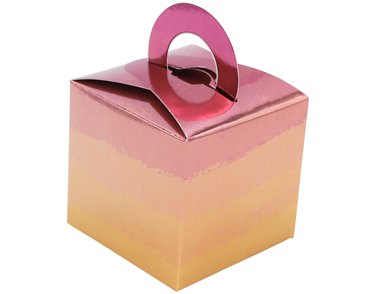 8PK ROSE GOLD OMBRE BALLOON WEIGHT BOXES
