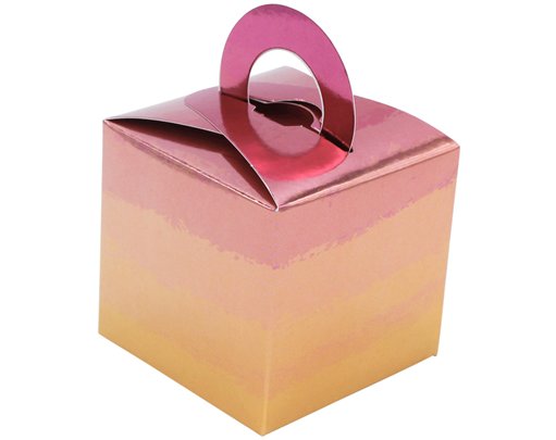 8PK ROSE GOLD OMBRE BALLOON WEIGHT BOXES