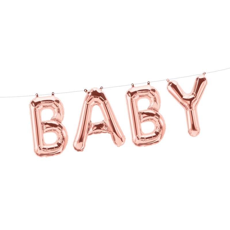 ROSE GOLD BABY FOIL BALLOON KIT