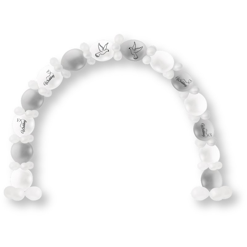 76PC WEDDING BALLOON ARCH KIT