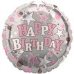 18in HAPPY BIRTHDAY FEMALE FOIL BALLOON