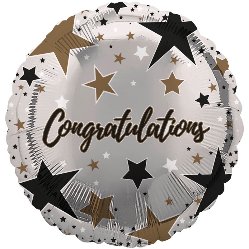 18in CONGRATS FOIL BALLOON