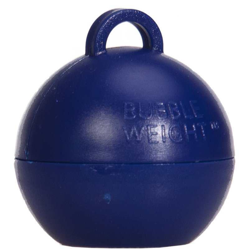 NAVY BLUE BUBBLE BALLOON WEIGHT 25S
