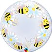 24in SWEET BEES & DAISIES DECO BUBBLE