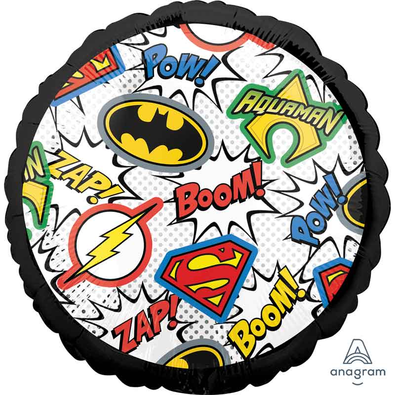 18in JUSTICE LEAGUE FOIL BALLOON