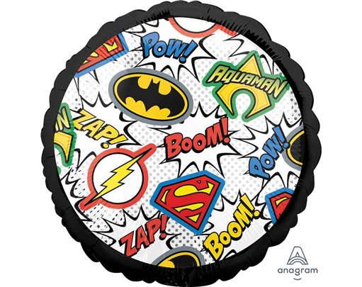 18in JUSTICE LEAGUE FOIL BALLOON