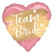 18in SATIN GOLD TEAM BRIDE FOIL BALLOON
