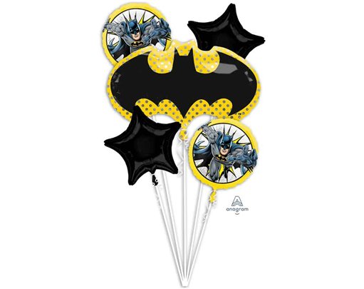 BATMAN FOIL BALLOON BOUQUET