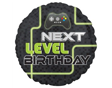 18in LEVEL UP FOIL BALLOON