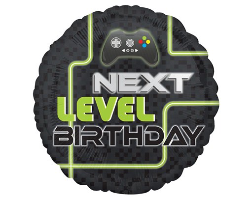 18in LEVEL UP FOIL BALLOON