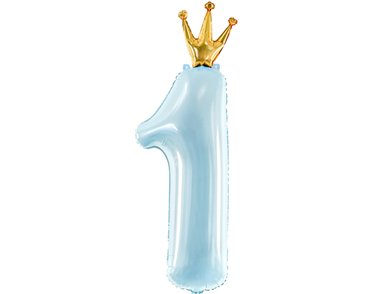 SKY BLUE  NO. 1 WITH CROWN JUMBO FOIL