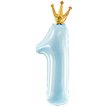 SKY BLUE  NO. 1 WITH CROWN JUMBO FOIL