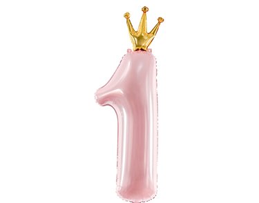 LIGHT PINK NO. 1 WITH CROWN JUMBO FOIL