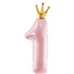 LIGHT PINK NO. 1 WITH CROWN JUMBO FOIL