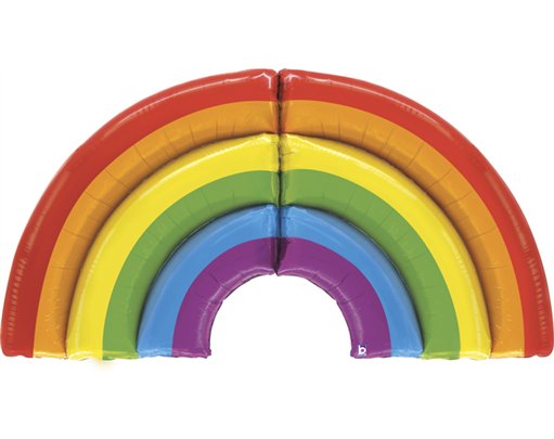 60in SPECIAL DELIVERY RAINBOW FOIL BALLOON