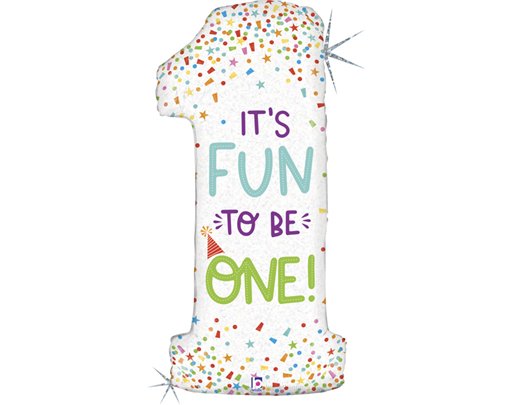 46in FUN TO BE ONE FOIL BALLOON