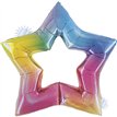 48in LINKING STAR OPAL RAINBOW FOIL BALLOON