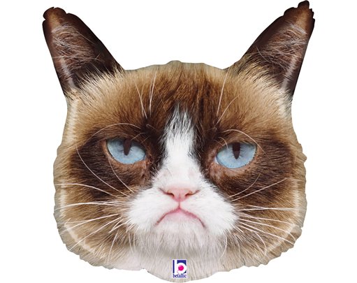 GRUMPY CAT FOIL BALLOON