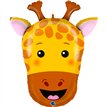29in GIRAFFE HEAD  FOIL BALLOON