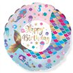 18in SHIMMERING MERMAID BIRTHDAY FOIL BALLOON