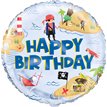 18in AHOY PIRATE FOIL BALLOON