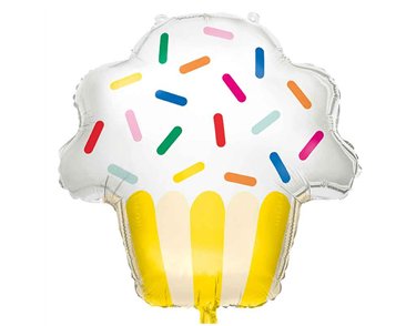 29in CUPCAKE GIANT FOIL BALLOON