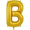 34in LETTER B GOLD JUMBO FOIL BALLOON