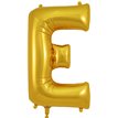 34in LETTER E GOLD JUMBO FOIL BALLOON