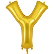 34in LETTER Y GOLD JUMBO FOIL BALLOON
