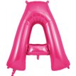 34in LETTER A PINK JUMBO FOIL BALLOON