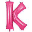 34in LETTER K PINK JUMBO FOIL BALLOON
