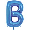 34in LETTER B BLUE JUMBO FOIL BALLOON