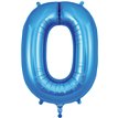 34in LETTER O BLUE JUMBO FOIL BALLOON
