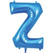 34in LETTER Z BLUE JUMBO FOIL BALLOON