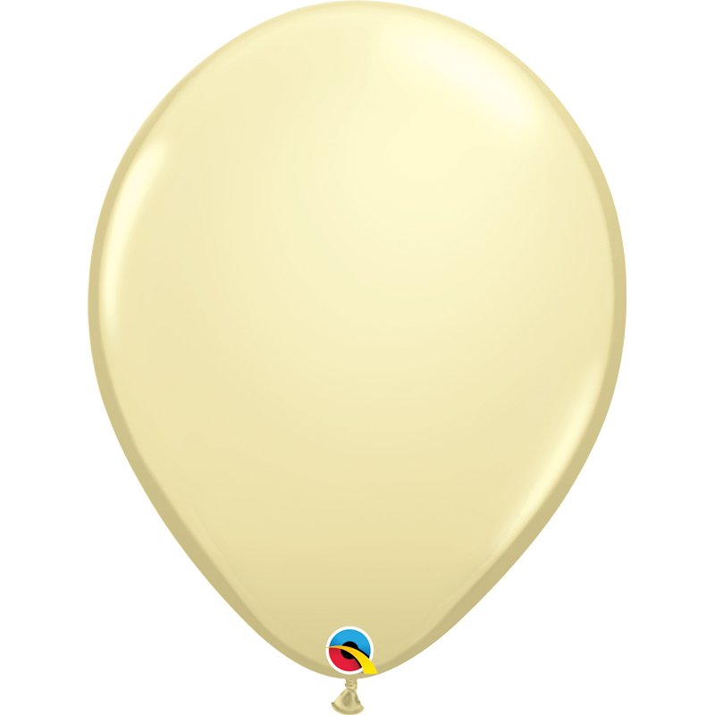 50PK 16in FASHION IVORY SILK QUALATEX