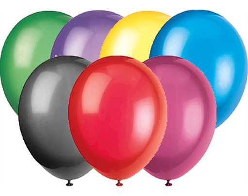 50PK 12in CRYSTAL ASST PREM BALLOONS